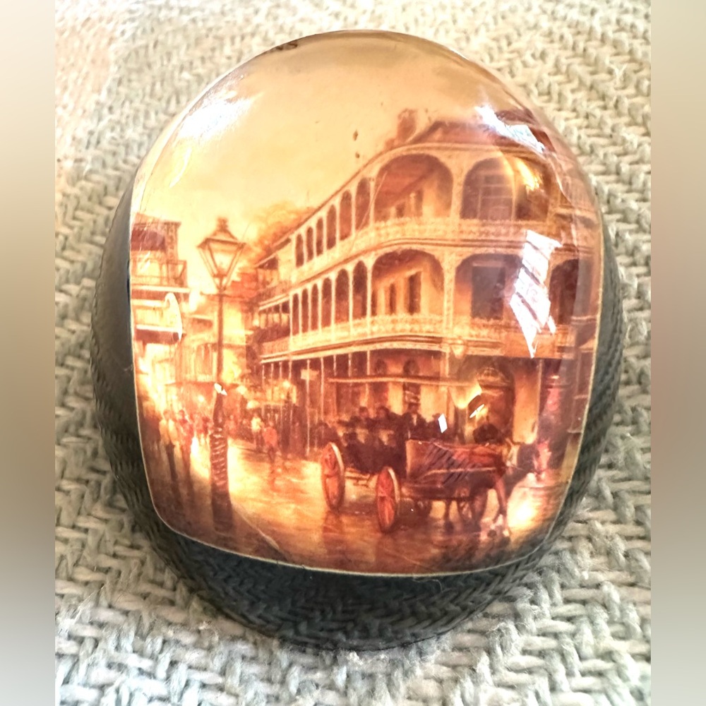 Acrylium Photo Gems MCM Lucite New Orleans Paperweight Souvenir Canada RARE HTF - Picture 2 of 6